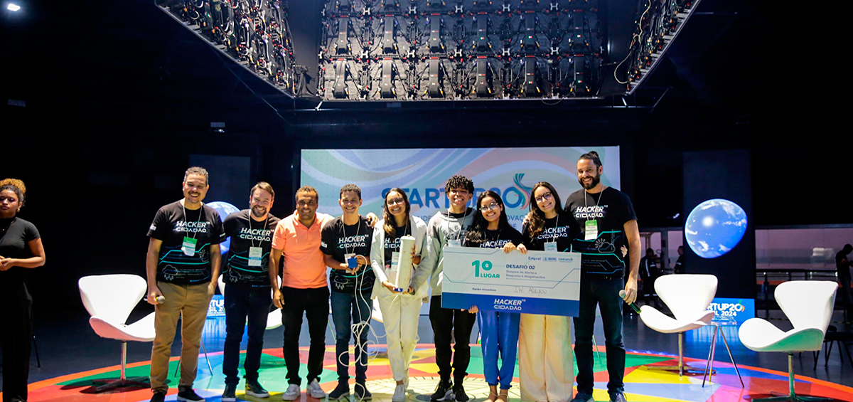 Estudantes de ADS da FacSenacPE conquistam prêmio Hacker Cidadão