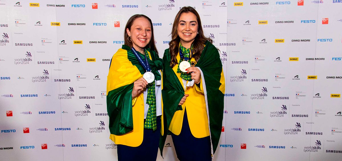 Senac faz história e leva ouro na WorldSkills 2024