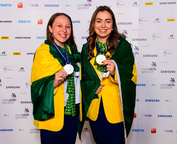 Senac faz história e leva ouro na WorldSkills 2024